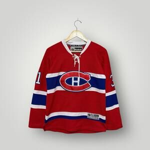 Reebok Montreal Canadiens Price #31 NHL Jersey Red Youth S